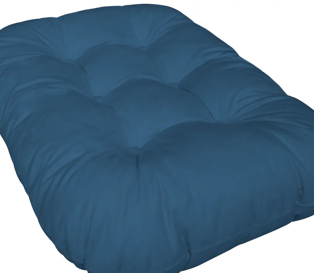 Cama Pet Nunu para Cães e Gatos Suede Azul Marinho