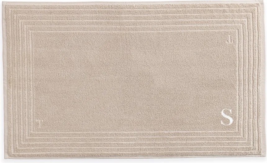 Toalha de Piso Trussardi 100% Algodão Linee - Nocciola  Nocciola