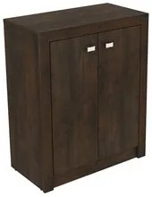 Balcão Para Escritório 2 Portas ME4103 Rústico - Tecno Mobili
