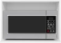 Suporte Microondas e Forno Elétrico Aéreo 60cm Itália Branco - Lumil