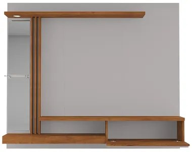 Painel Denver Off White/Naturalle - Bechara Móveis