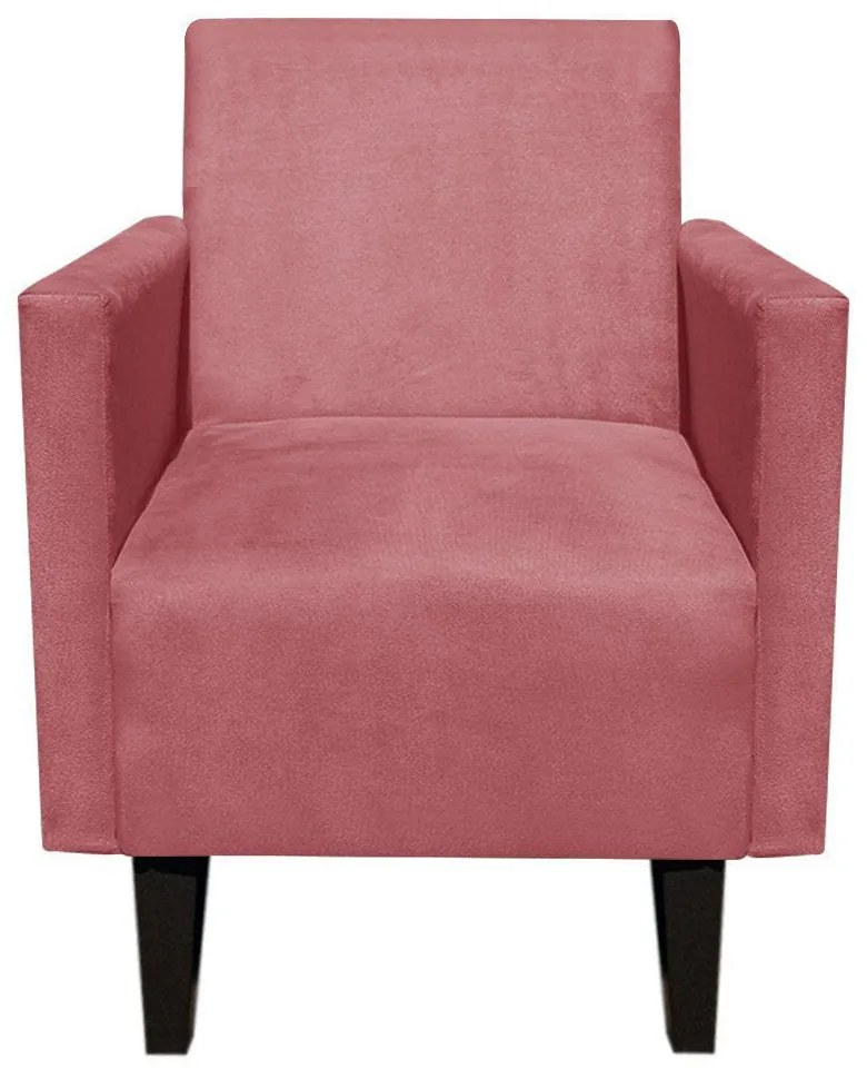 KIT 02 POLTRONAS JADE COMPACTA SUEDE ROS