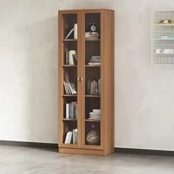 Armário com 04 prateleiras para Home Office ME4115 Amendoa - Tecno Mob