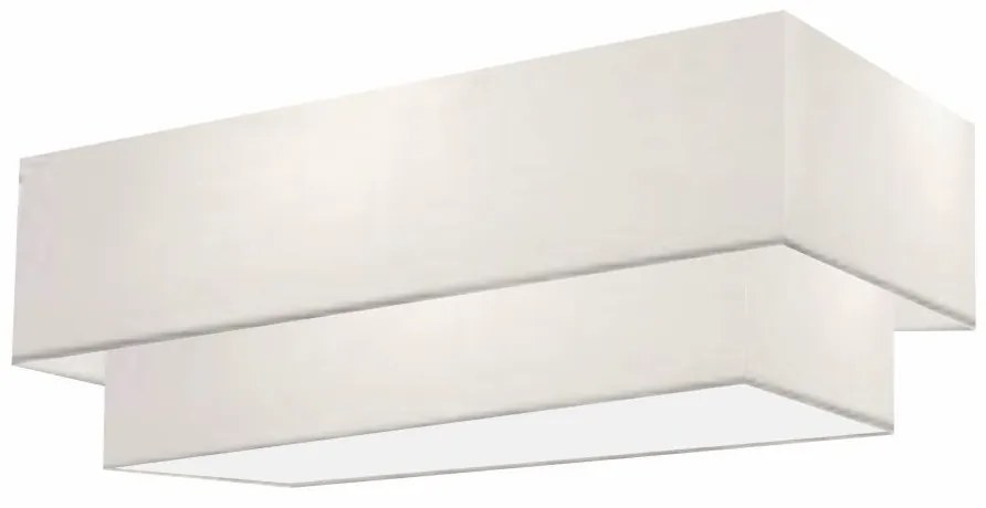 Plafon Para Banheiro Retangular SB-3071 Cúpula Cor Branco