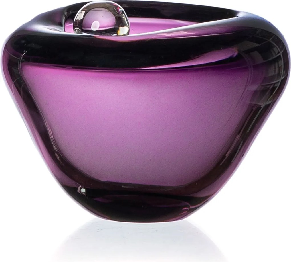 Cachepot Murano Brisa  Ametista