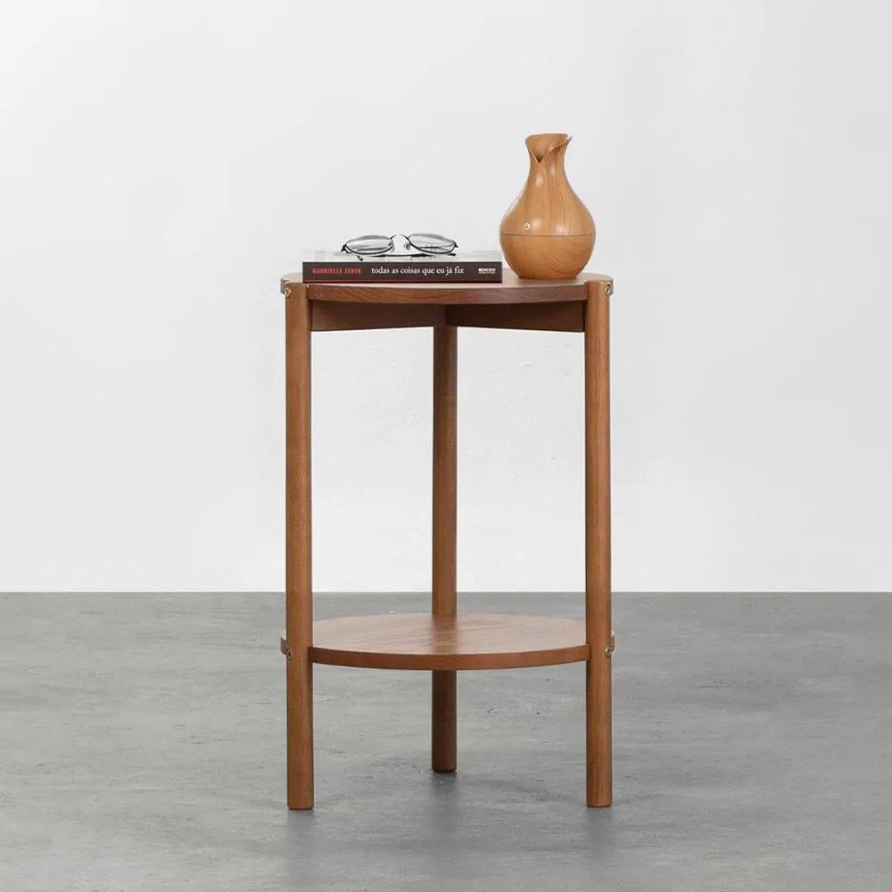 Mesa Lateral Florero Redonda - 36cm x 55cm - Mesa Lateral Florero Redonda 36cmx55cm Tammi