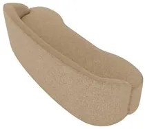 Sofá 2 Lugares para Sala de Estar Living 150cm Theo D06 Linho Marfim -