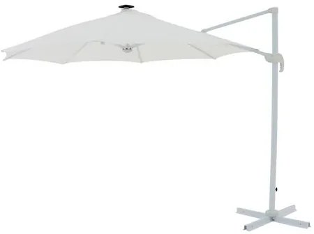 Ombrellone Filipe Suspenso Branco com LED 69398 Sun House