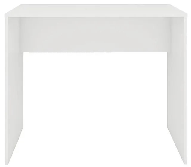 Mesa Escrivaninha Escritório Home Office Organizadora Branca