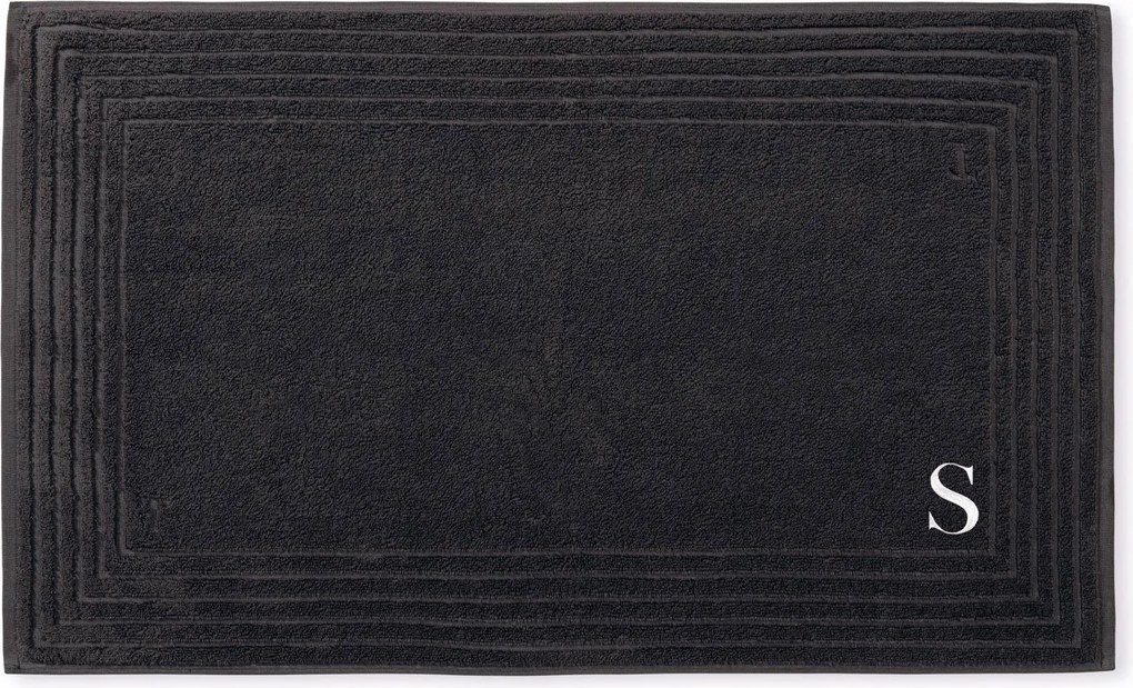 Toalha de Piso Trussardi 100% Algodão Linee - Chumbo  Chumbo