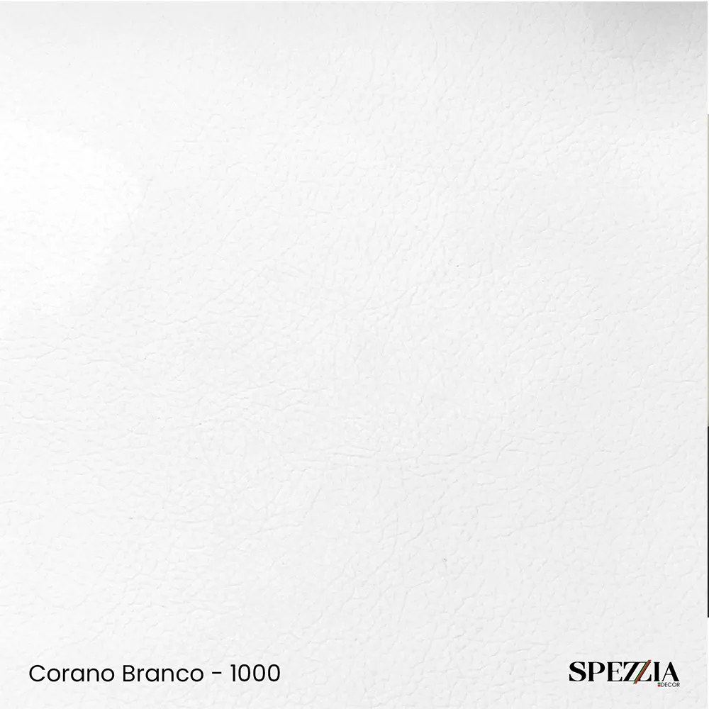 Cabeceira Vicenza Para Cama Box Casal 140 cm Corino - D'Rossi - Branco