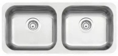 Cuba Tramontina Isis Plus Prime em Aço Inox Acetinado 84 x 34 cm com Válvula 94031102
