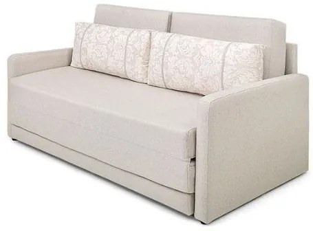 Sofá Cama Kievo Linho Branco 146cm - 62522 Sun House