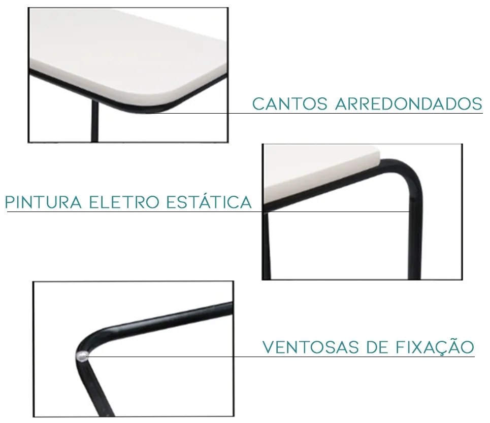 Suporte Para Braço De Sofá Mesa De Apoio Lateral Bandeja