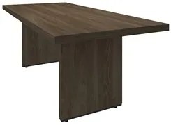 Kit 2 Mesas de Escritório Reunião 200cm Corp A06 Charuto/Preto - Mpoze