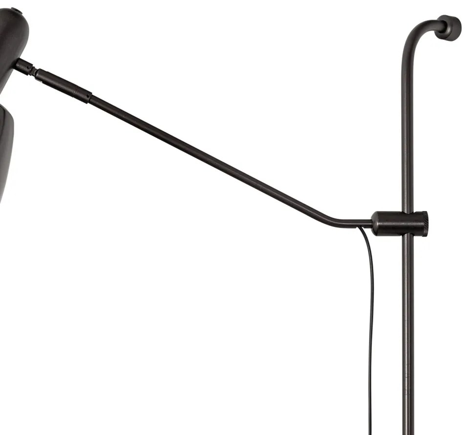 Arandela Frida Regulável 14X50,5X89,9Cm 1Xe27 Alumínio - Usina 25065/1 (FN-F - Fendi Fosco, FN-F - Fendi Fosco, Igual Cúpula Externa)