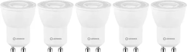Kit 5 Lâmpadas Mini Dicroica Led 3W 6500K Branco