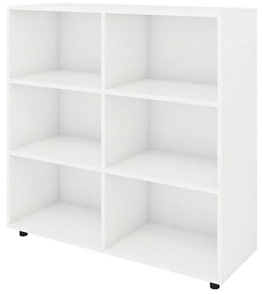 Estante Livreiro Organizador 6 Nichos Livros Infantil Branco