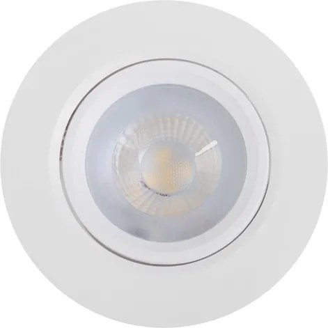 Plafon Led De Embutir Abs Branco 4,5w 4000k Easy