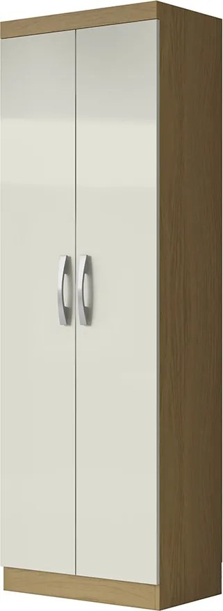 Armário Multiuso 170cm Lavanderia 2 Portas Folly Atacama/Off White A09 - D'Rossi