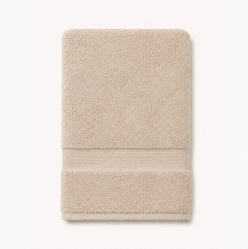 Toalha Banhão Trussardi 100% Algodão Doppia - Nocciola Nocciola