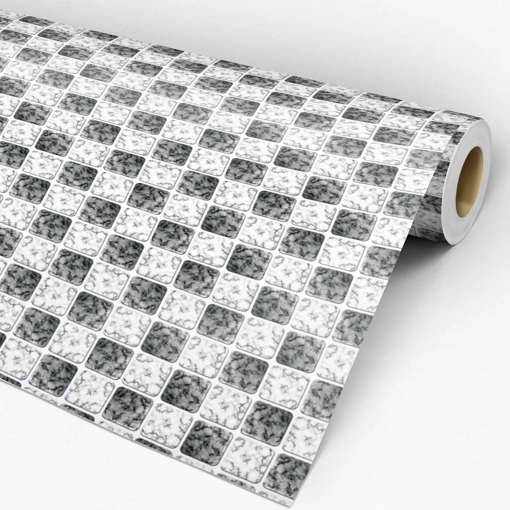 Papel de Parede Pastilha Mármore 0.50m x 3.00m