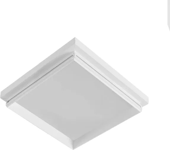Plafon Led De Embutir Branco 12,6W 3000K No Frame Ii