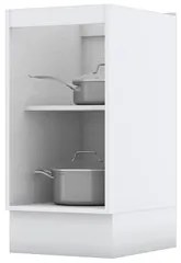 Balcão 40cm 1 Porta sem Tampo 100% MDF Americana Branco HP - Henn