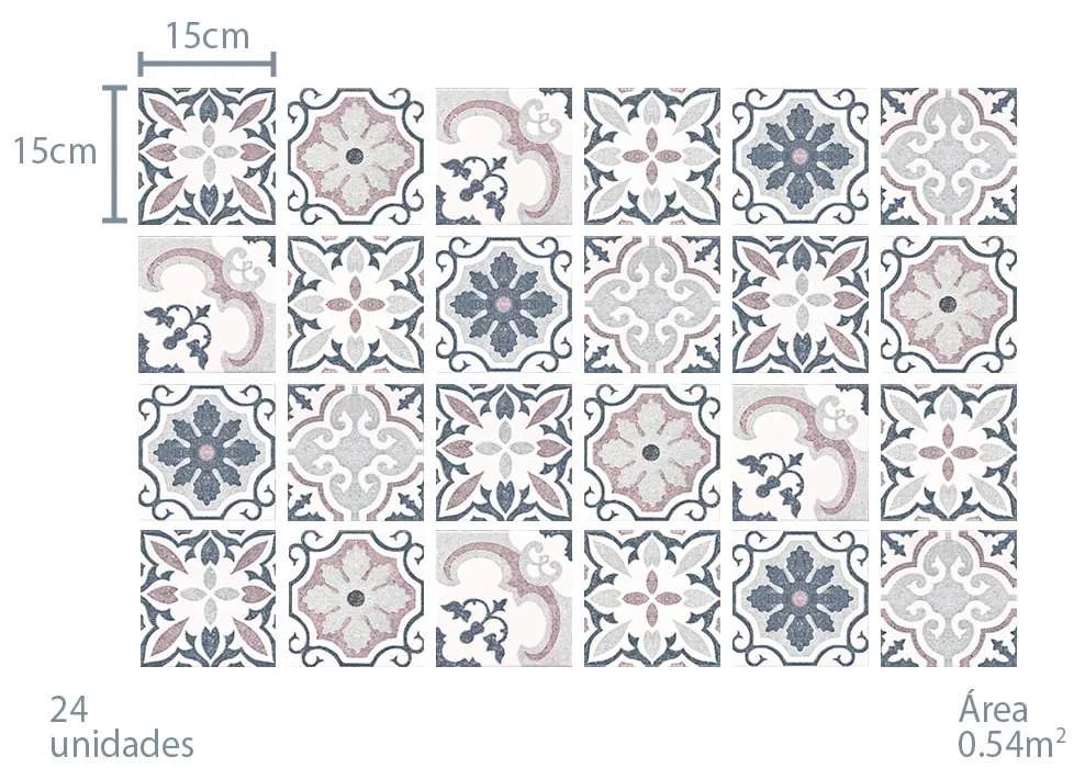 Classic - Conjunto com 24 peças