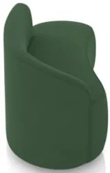 Sofá 2 Lugares Para Sala 140cm Orgânico Wendi Veludo Verde I01 - Mpoz