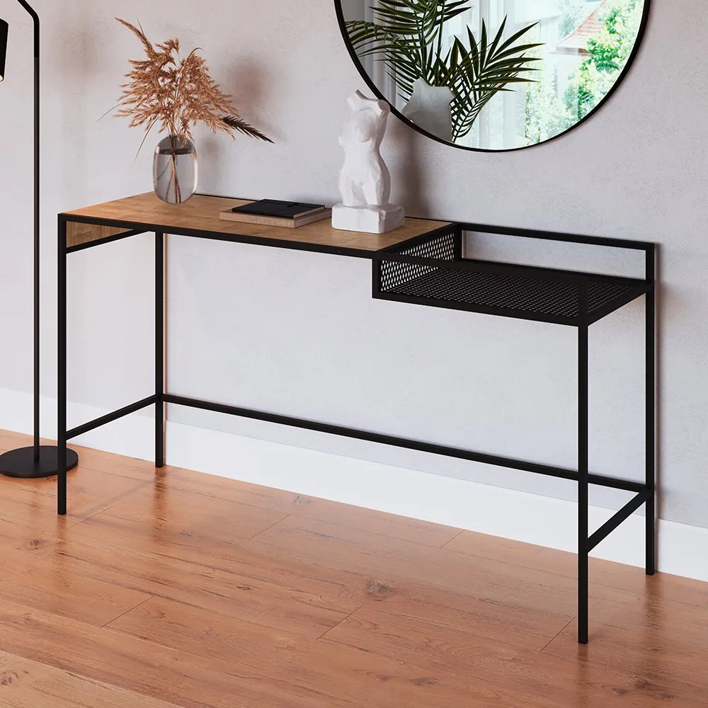 Aparador New Vermont e Preto 140 cm - D'Rossi