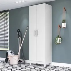 Kit 3 Armários Organizadores Multiuso Íris 2 Portas Branco - Moval