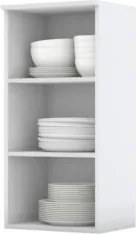 Armário Aéreo 40cm 1 Porta 100% MDF Americana Branco HP - Henn