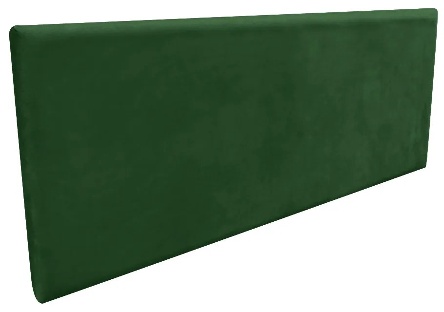Cabeceira Solteiro Cama Box 90cm Painel Clean Suede M11 - D'Rossi - Verde