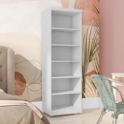 Kit 2 Armários Multiuso Organizador 2 Portas Sabrina Branco - AJL Móve