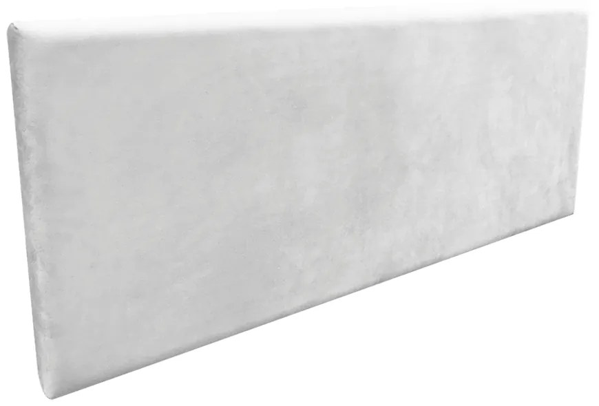 Cabeceira Painel Clean para Cama Box Casal 160 cm Suede M11 - D'Rossi - Cinza