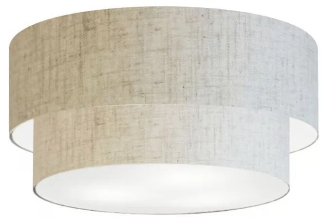 Plafon Para Sala Cilíndrico SL-3017 Cúpula Cor Rústico Bege