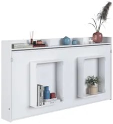 Cama Solteiro Infantil Articulação Horizontal Isis Branco A05 - Mpozen