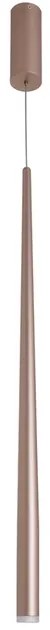 Pendente Led Aluminio 5W 3000K Chuvisco - CHAMPAGNE