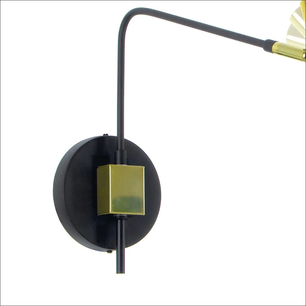 Arandela Cordoba 29X12,5X41Cm Metal Alumínio 01Xg9 - Old Artisan Ar-57... (CAFÉ)