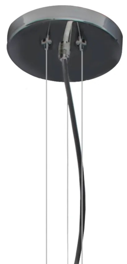Pendente Mushroom Ø17X40Cm Metal Alumínio 18Xg9 - Old Artisan Pd-5878 (DOURADO FOSCO)