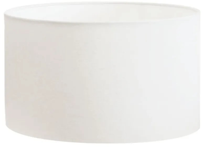 Cúpula Abajur Cilíndrica Cp-7023 Ø50x21cm Branco