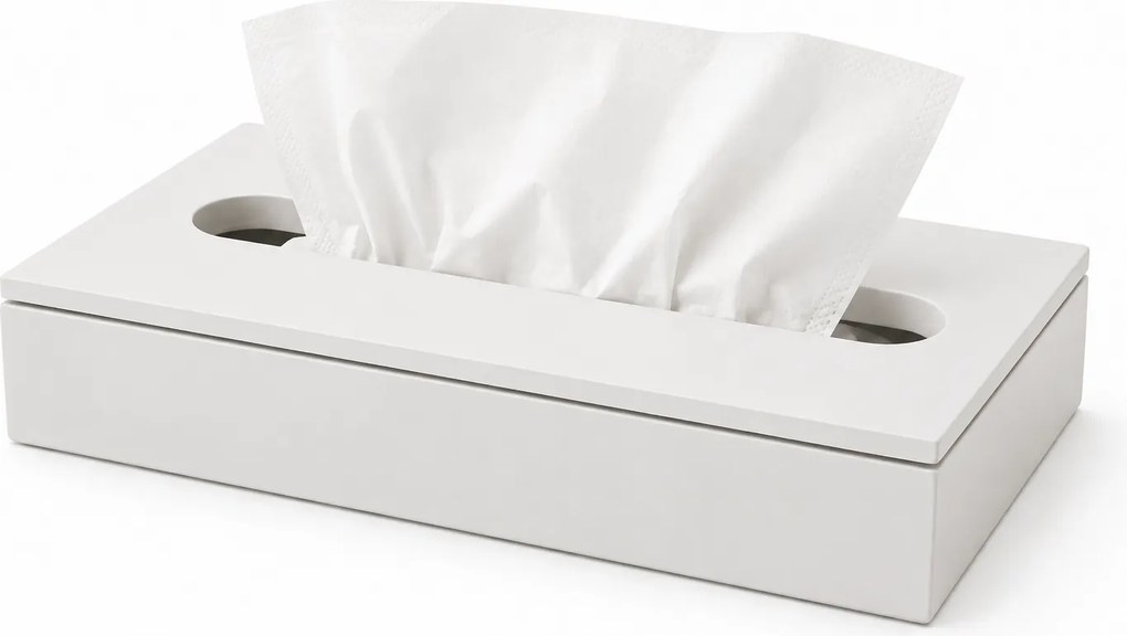 Porta Toalha Papel Branco