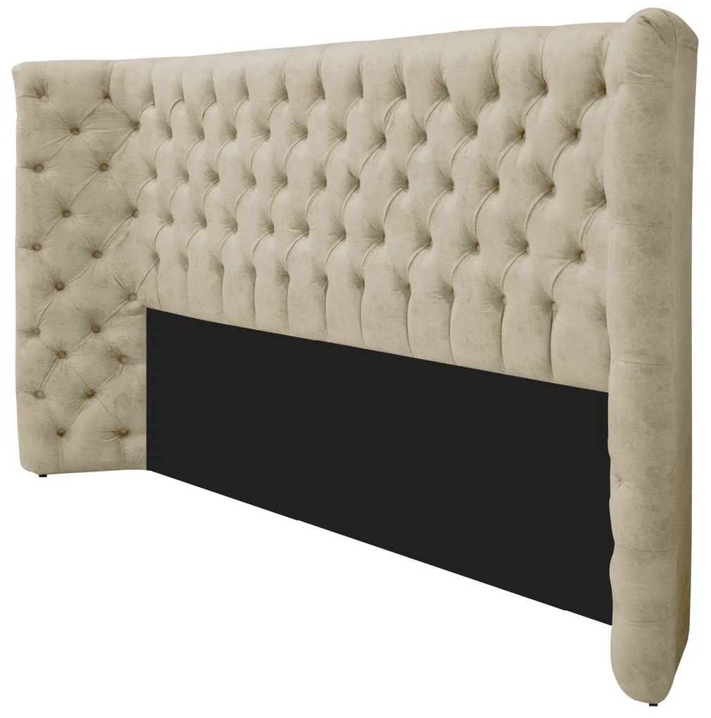 Cabeceira King Everest P02 195 cm para cama Box Corano - ADJ Decor