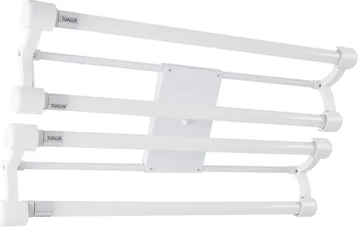 Plafon Sobrepor Aluminio Acrilico Branco Toledo