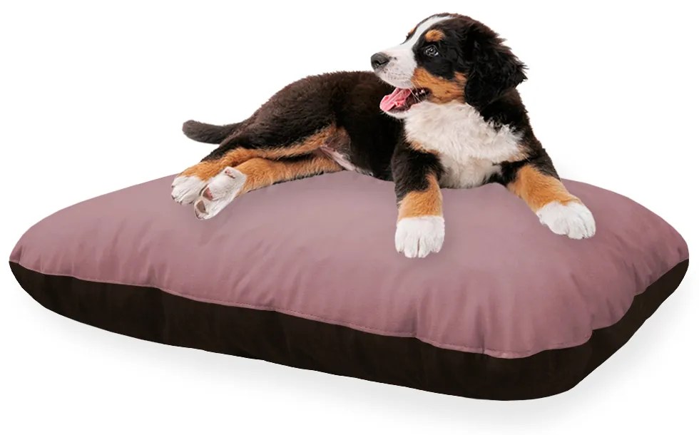Almofada Cama Pet Mila Veludo Cores - Rosê