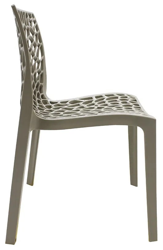 Cadeira Gruvyer Sala de Jantar Nude - D'Rossi