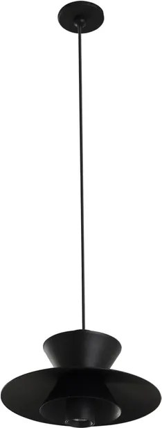 Pendente Led Alumínio 5w 2700k 9xø15cm Colibri - PRETO
