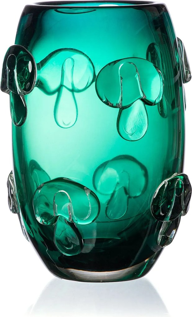 Vaso de Murano Champignon G - Verde Folha  Verde Folha