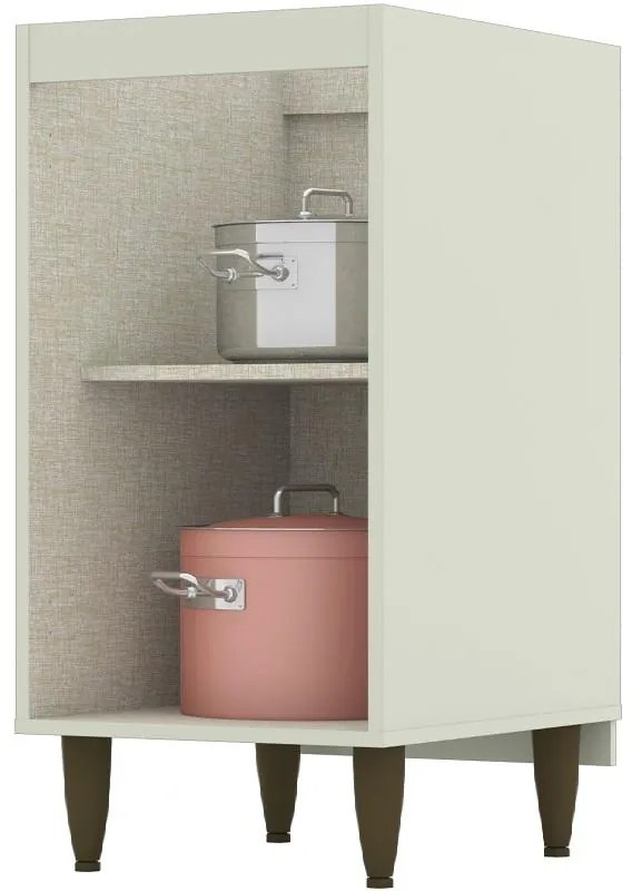 Balcão para Cozinha 1 porta Gabinete 40 cm Henn